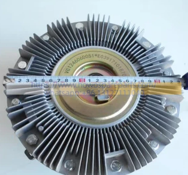 HOWO A7 HOWO MAX HOWO T7H HOWO TH7 Ring Silicone Oil Fan Assembly VG1246060051 suppliers