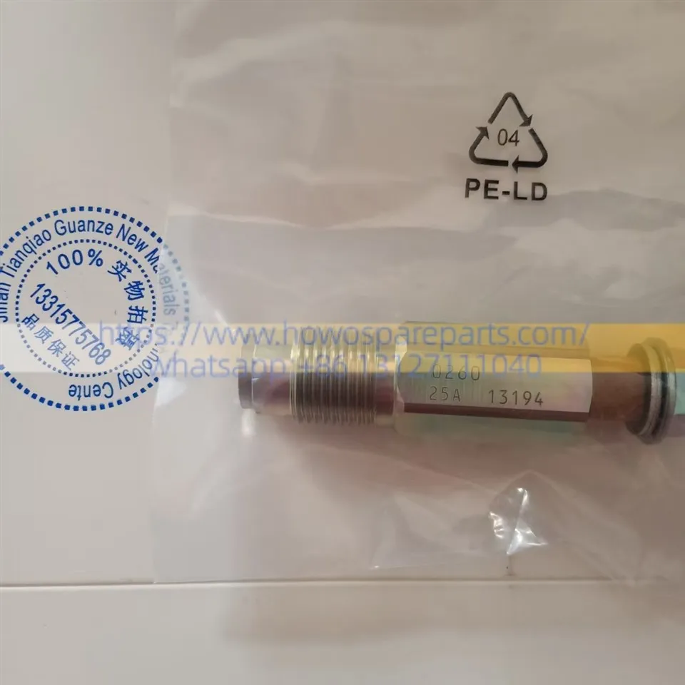 HOWO A7 TRUCK Fuel Pressure Limiter Valve 095420-0260 FROM SINOTRUK COMPANY best