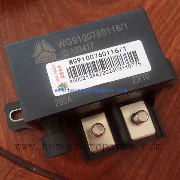 HOWO T7H Electromagnetic Power Switch