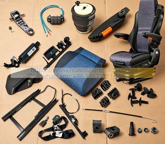HOWO T7H, HOWO TX, HOWO C7H, HOWO 371 Cab Seat Assembly AZ1662510003 And Its Accessories suppliers