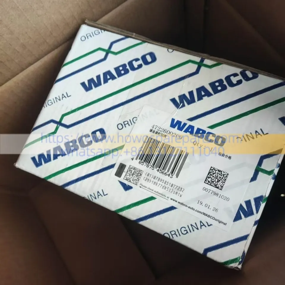 SINOTRUK HOWO TRUCK WABCO Proportional Valve WG2203080020+025 best