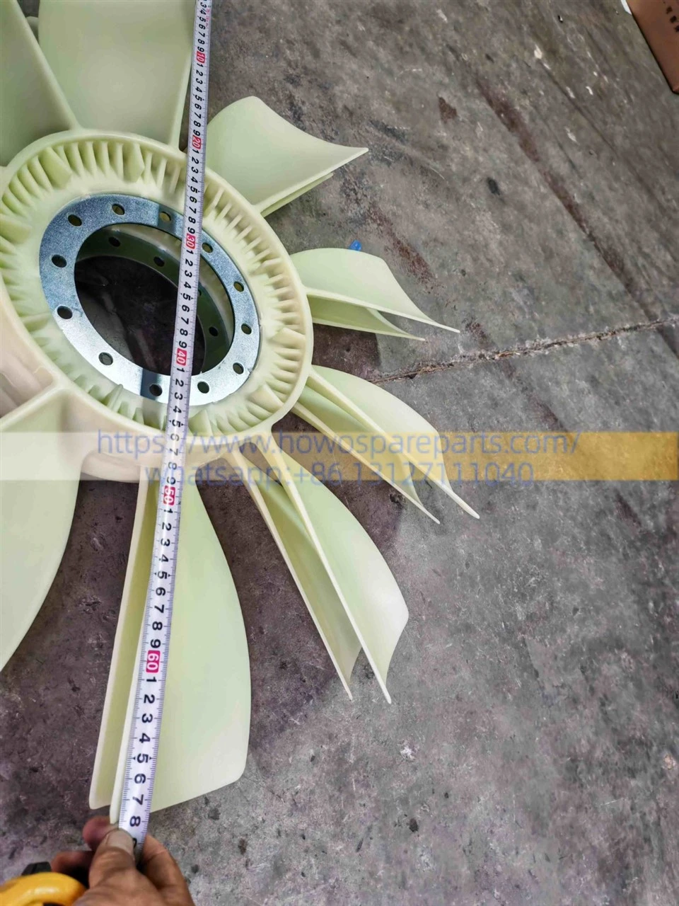 SINOTRUK HOWO TRUCK WEICHAI ENGINE WP10 WP12 WD615 ENGINE Fan Blade / Fan Assembly 612600060123 factory