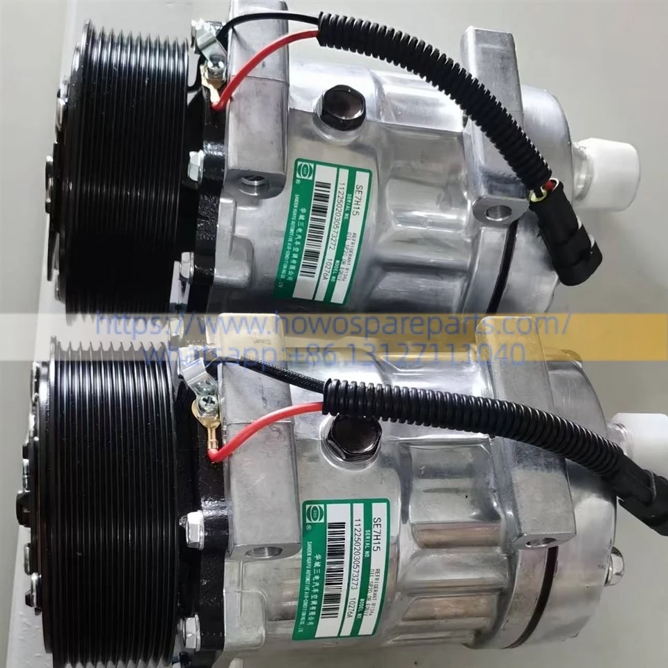 SINOTRUK MAN MC11 MC13 Diesel Engine 24V AC Compressor 202V77970-7030