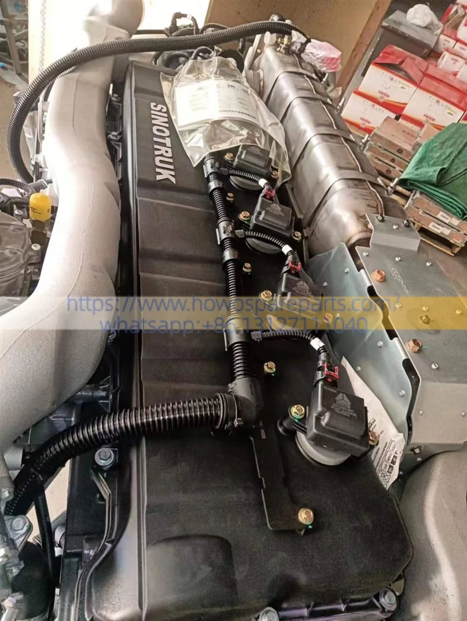 Sinotruk MT13 Series Natural Gas LNG/CNG Engine factory