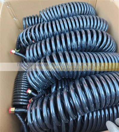 Explosion-proof Quick-connect Fittings Pneumatic Spiral Tubing Air Hose Clamps Double-layer Quick-connect Fittings Available in Sizes φ4 φ6 φ8 φ10 φ12 φ16