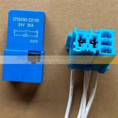 Shacman Delong H3000/X3000 & Dongfeng 24V Power Relay Assembly 3735090-C0100