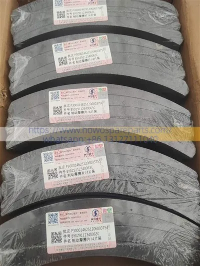 SHACMAN F3000/F2000/3000/X3000 Rear Brake Pads DZ9112340063/DZ9112340062