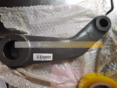 SINOTRUK HOWO Hydraulic Power Steering Gear Steering Pitman Arm / Drop Arm WG9125470040