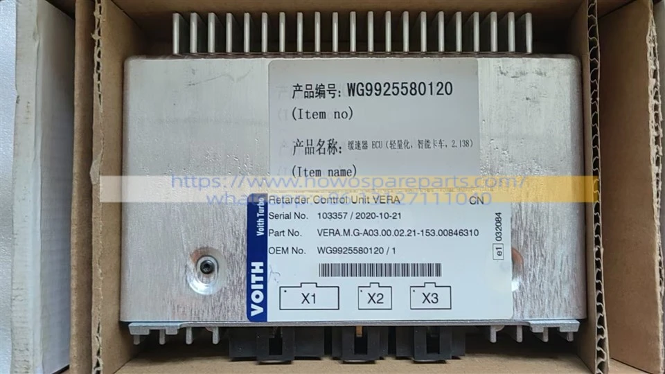 Voith Retarder ECU Wg9925580120 USED FOR SITRAK TRUCK