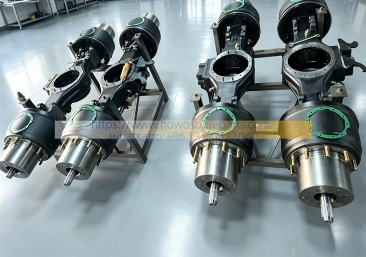 16-Ton Class Two-Stage Reduction Heavy-Duty Drive Axle Intermediate Axle Assembly AH71131552 HC16 5.73 best
