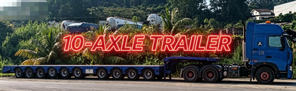 Growing With Partners Delivery Of Custom 10Axle Trailer