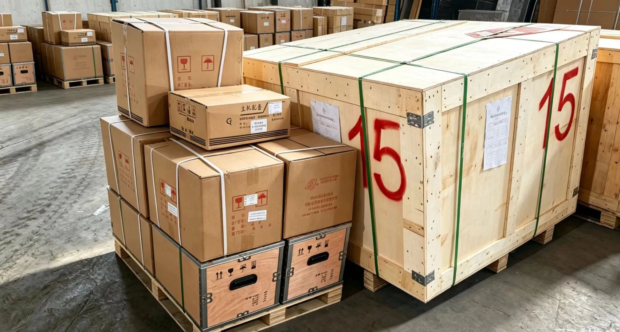 SINOTRUK Parts Shipped Overseas