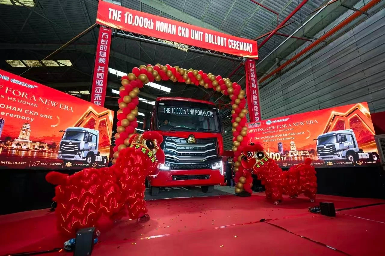 Malaysia CKD Plant Rolls Out 1000Heavyduty Trucks New Opportunity For ASEAN T...