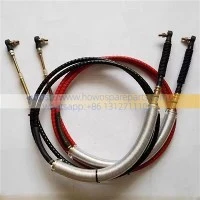 SHACMAN F3000、X3000、X5000 Gear Selector Cable DZ95319240560 Gear Shifter Cable DZ95319240561
